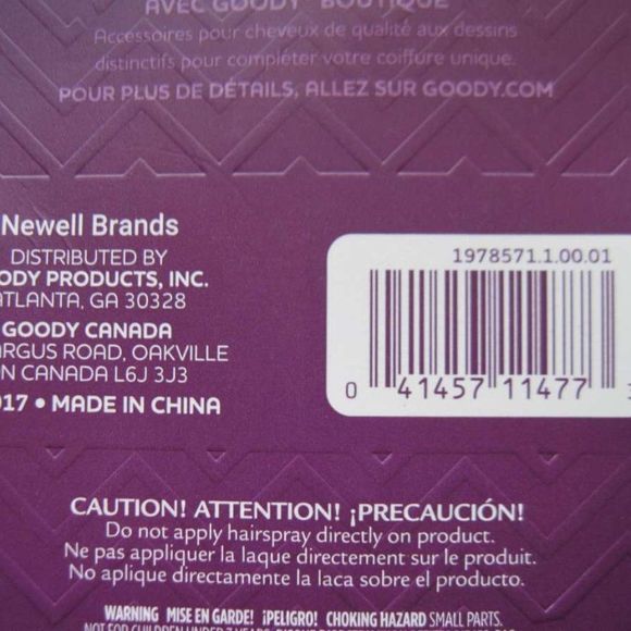 Golden Glamour Hair Accessory Set Barrettes Clips - Picture 11 of 16